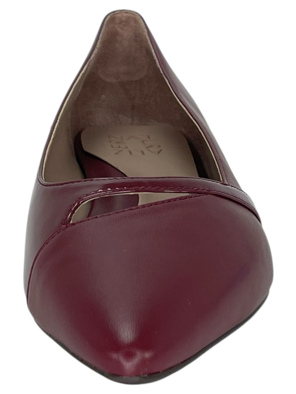 Naturalizer Bria Cranberry Faux Leather Womens Flats Size 8.5M - Picture 6 of 11